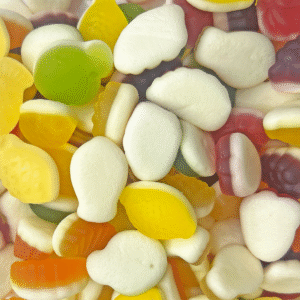 White Jelly Fruits